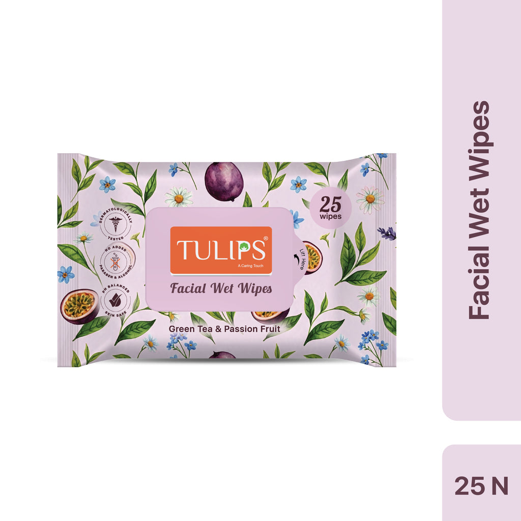 Green Tea & Passion Fruit (25 Wipes)