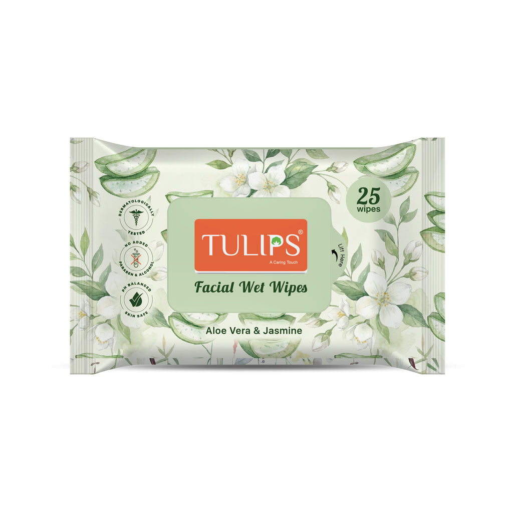 Aloe Vera & Jasmine (25 Wipes)