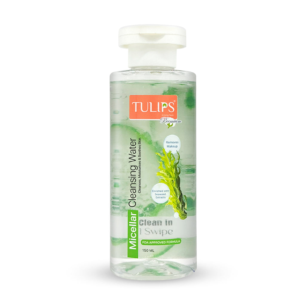 Premium Micellar Cleansing Water Makeup Remover (150ml)