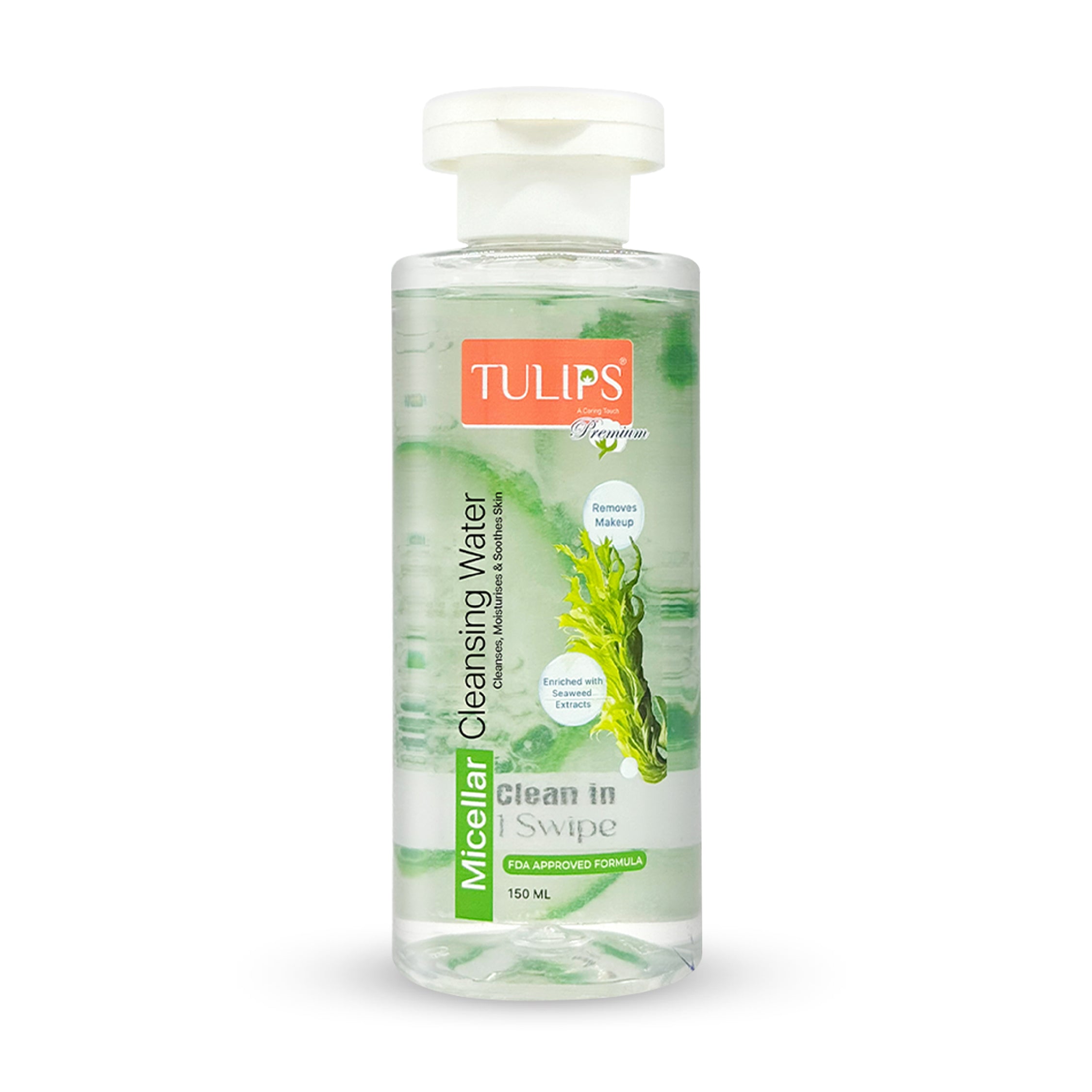 Premium Micellar Cleansing Water Makeup Remover (150ml)