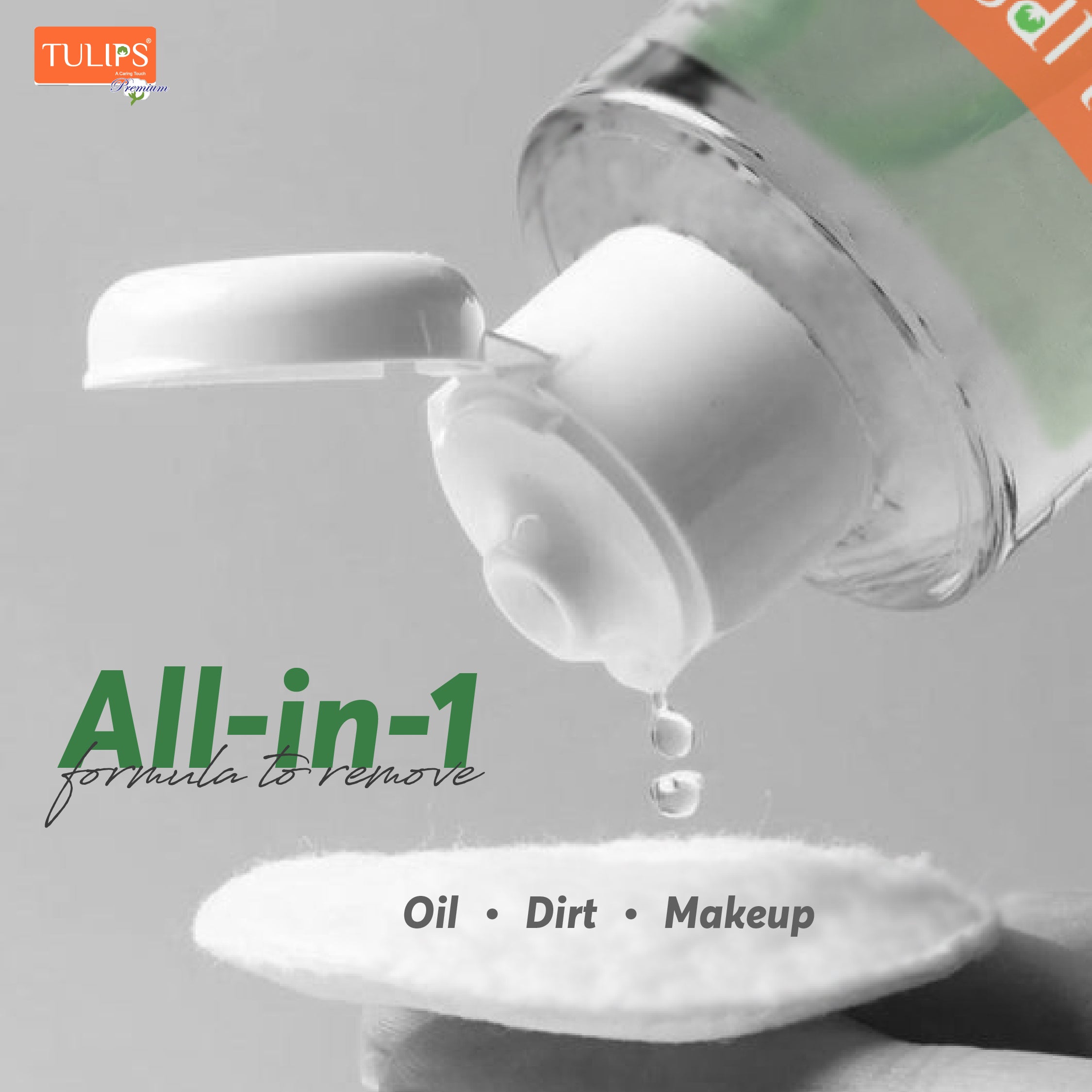 Premium Micellar Cleansing Water Makeup Remover (150ml)