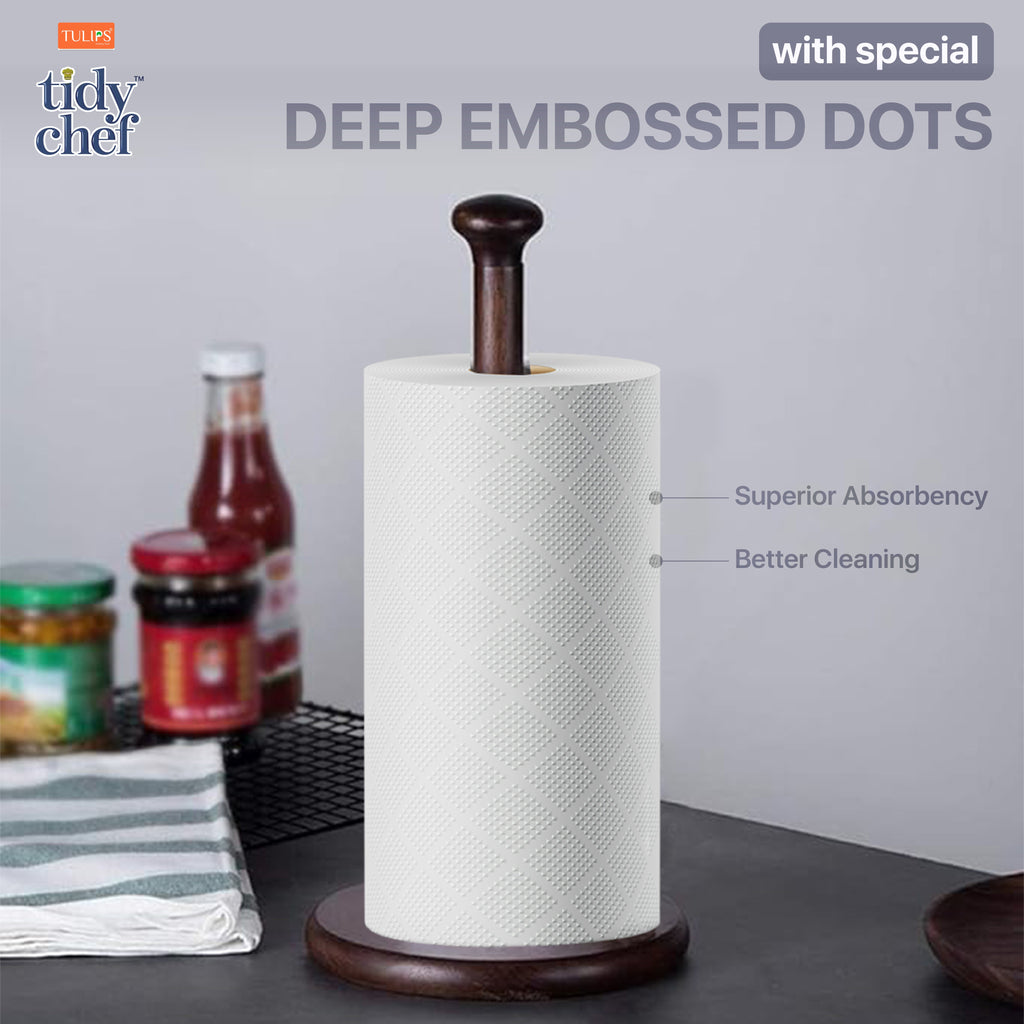 Tidy Chef Paper Kitchen Towels/Roll (60 Pulls, 2 ply)