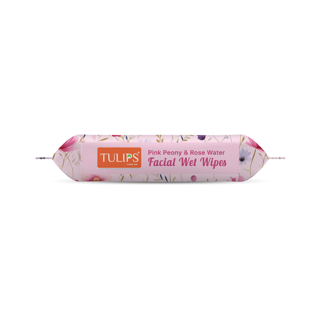 Pink Peony & Rose Water (25 Wipes)