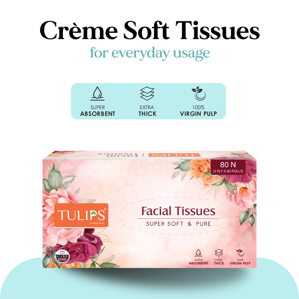 Tulips Adult Care Kit – Diaper, Cotton Roll, Wet Wipes & Tissue Combo