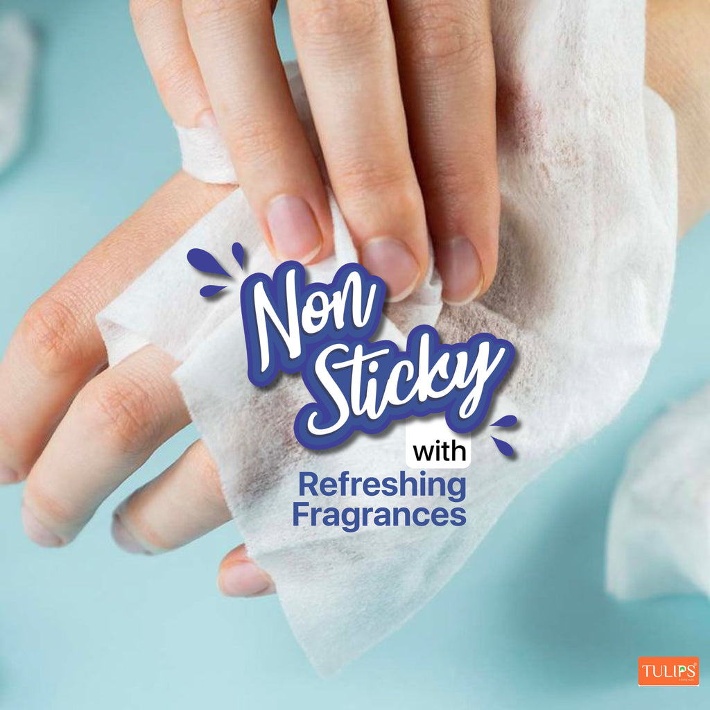 Tulips Refreshing Wet Wipes Promised Meadows (20 N)