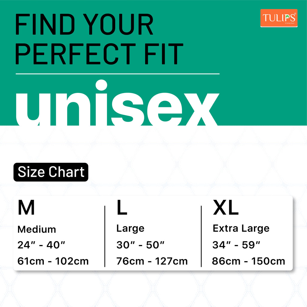 Tulips Adult 10 Diaper Pants - Size XL - Maximum Comfort & Leak Protection