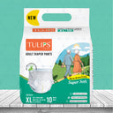 Tulips Adult Diaper Pants – Size XL | Maximum Comfort & Leak Protection
