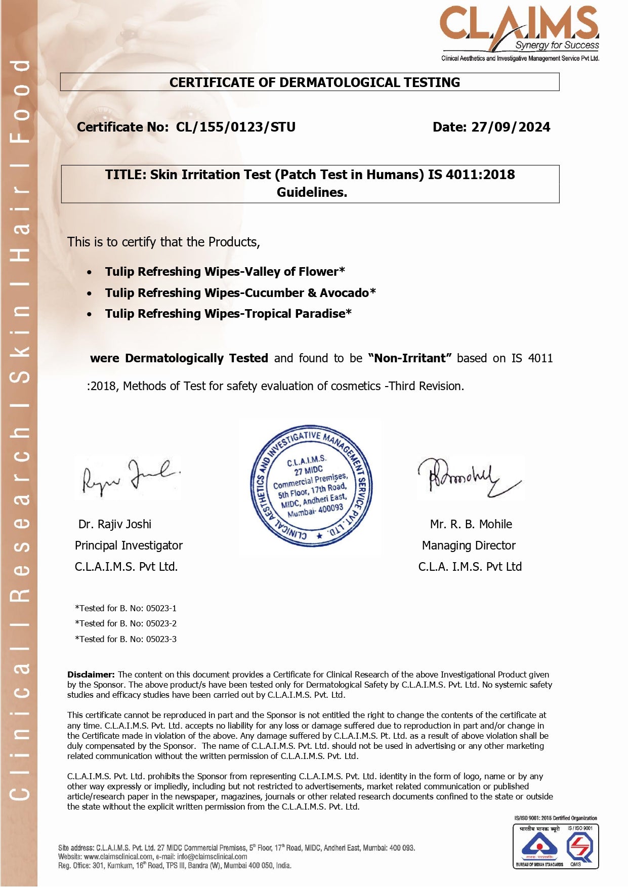Certificate Image