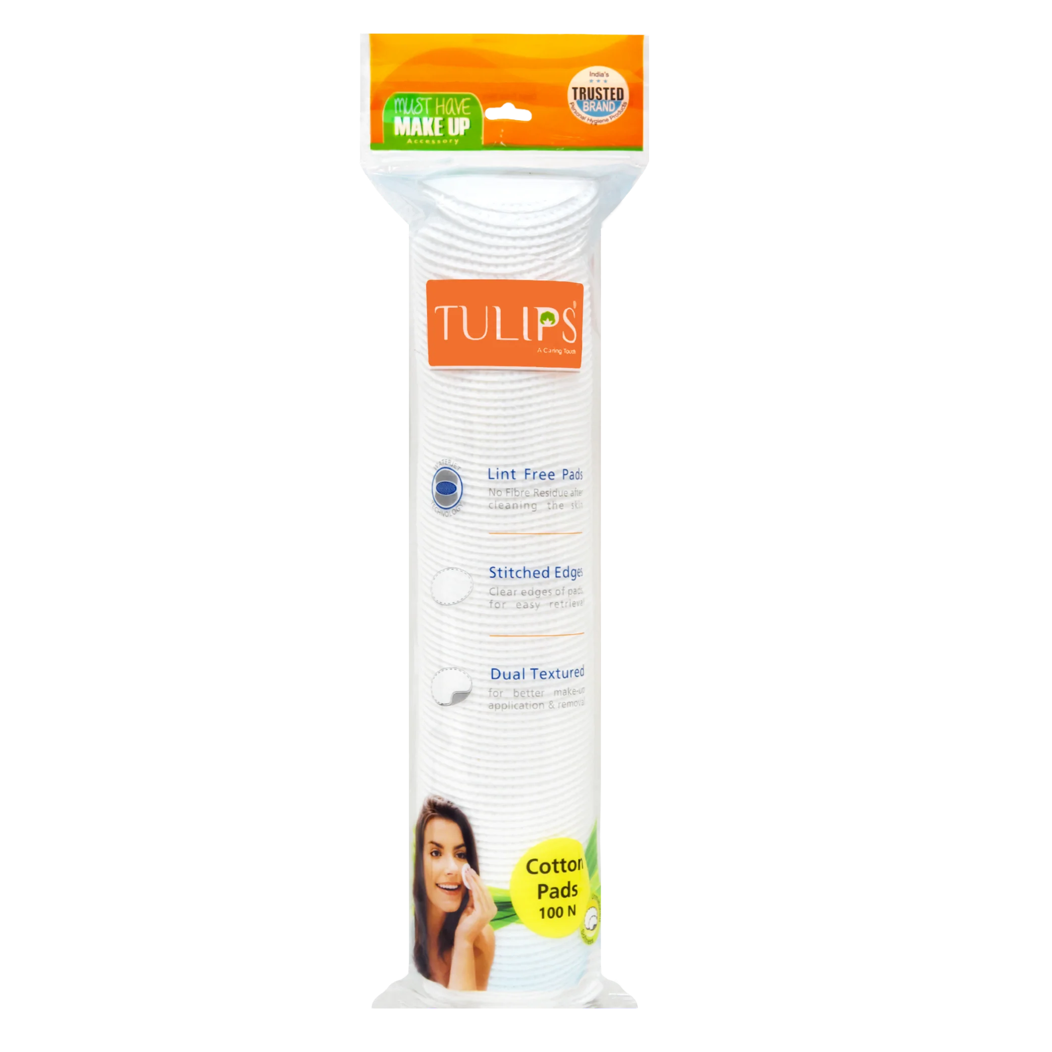 Cotton Pads (100 pcs in a Ziplock Bag)