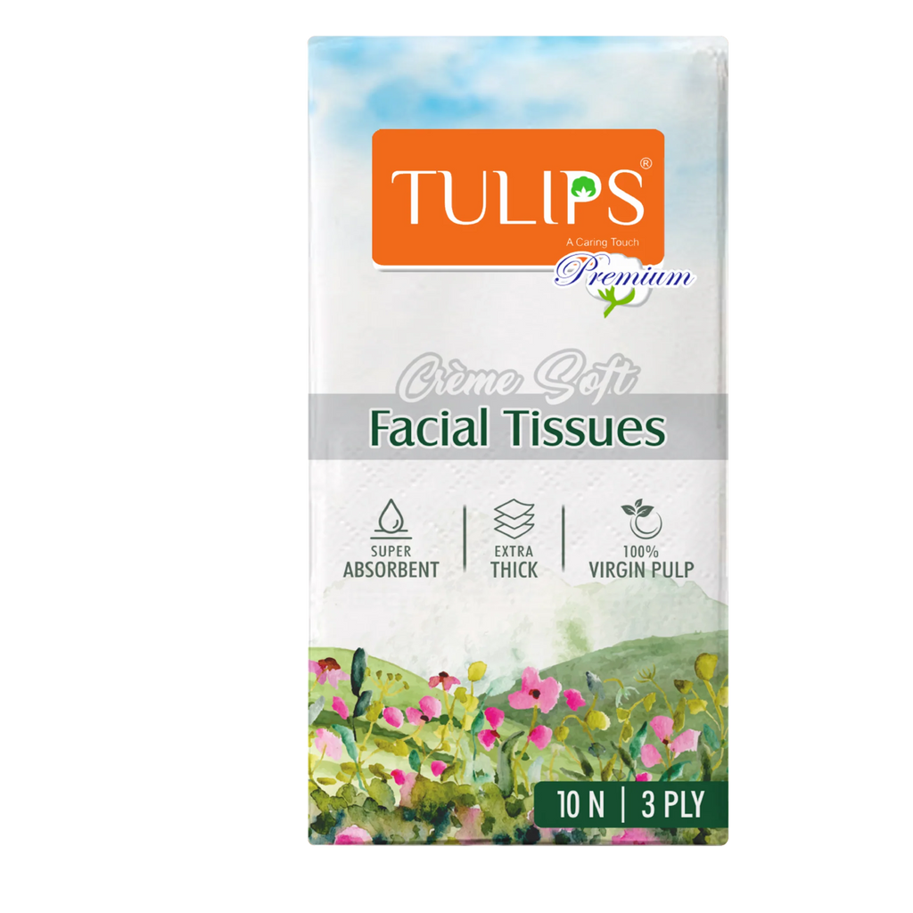 Creme Soft Pocket Tissue Paper (3 Ply,  10 Pulls