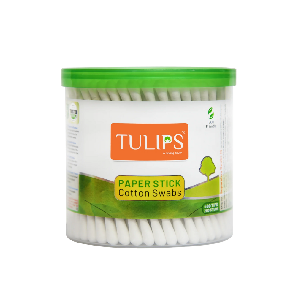 Eco Friendly Cotton Buds/ Swabs (200 Sticks in a Jar)