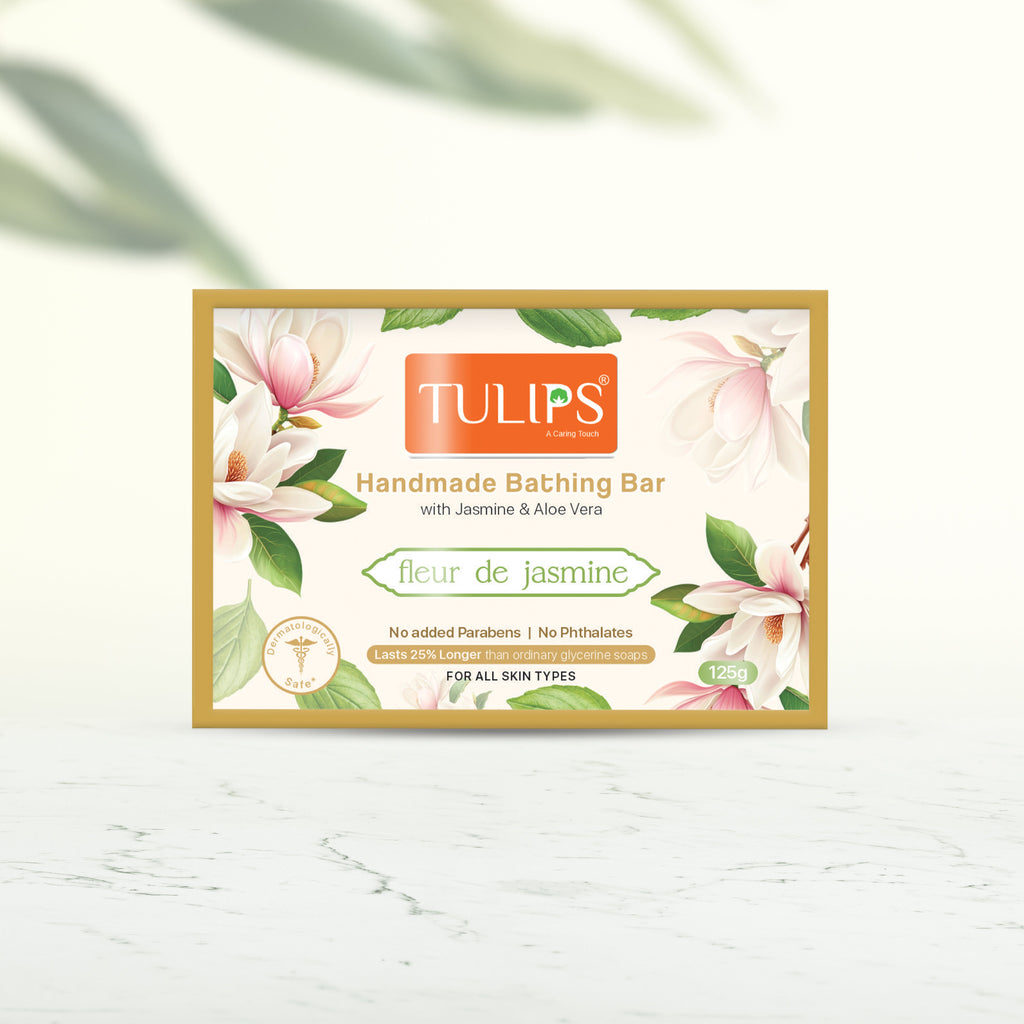 Handmade Bathing Bar - fleur de jasmine (125 G)