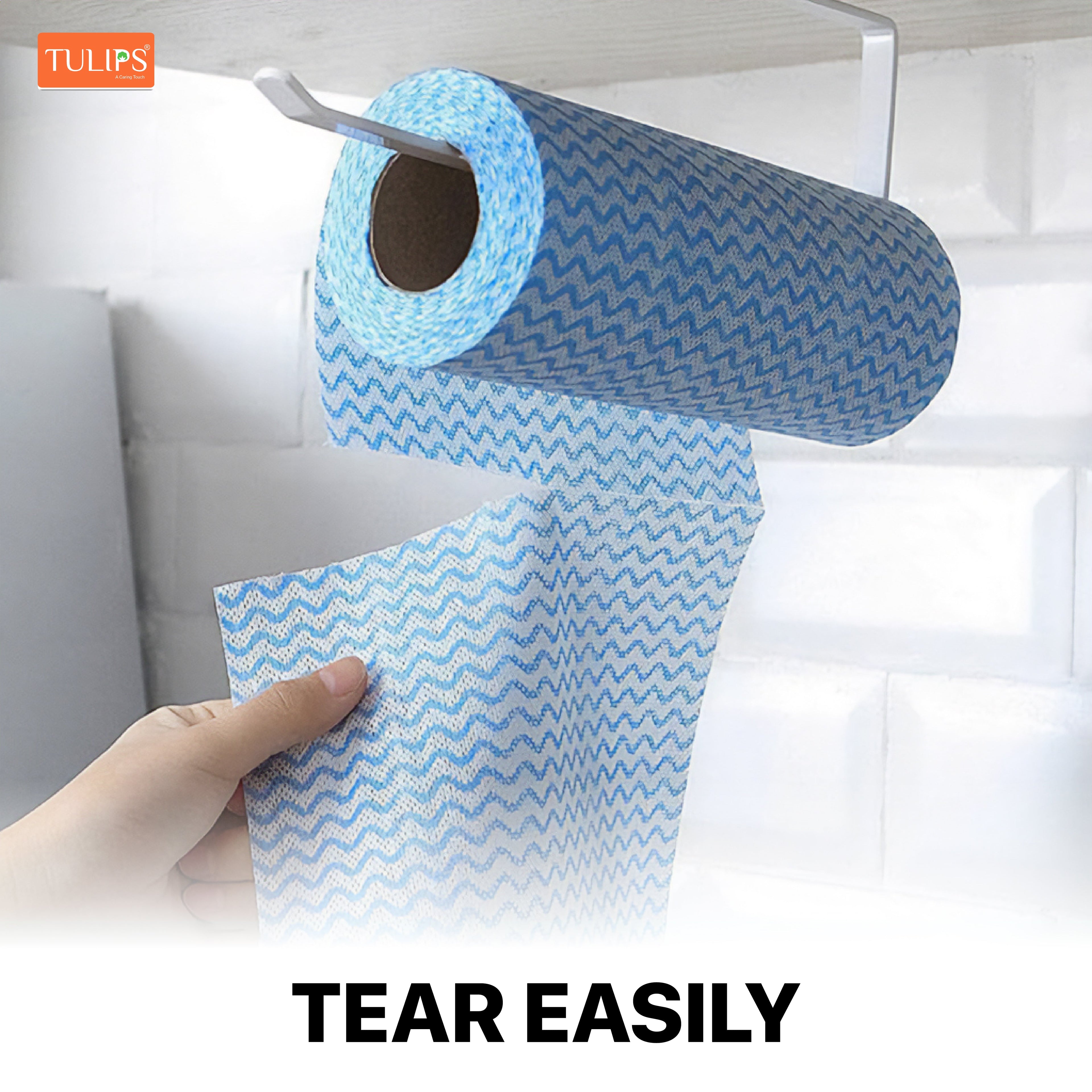 Tidy Chef Non- Woven Kitchen Towels/Roll (80 Pulls, 2 ply)