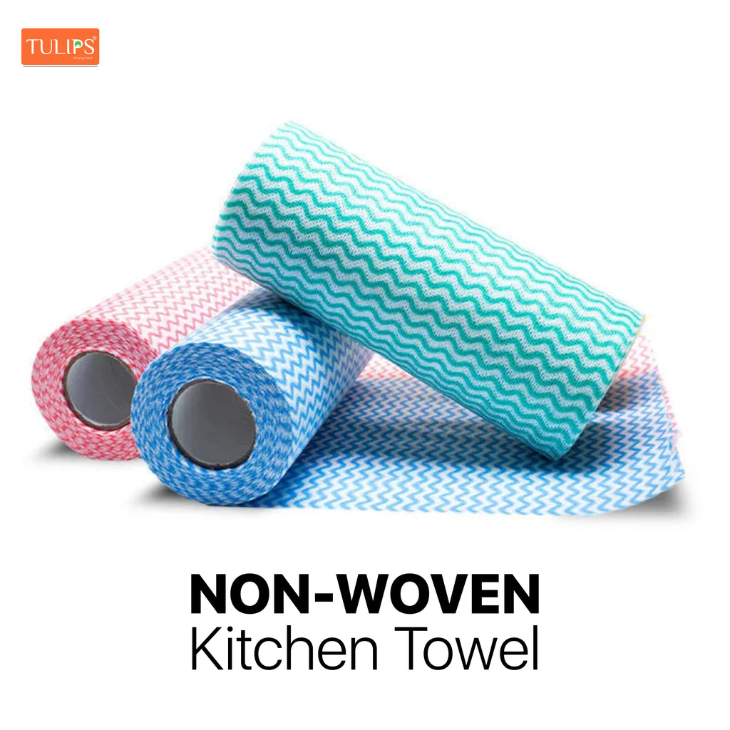 Tidy Chef Non- Woven Kitchen Towels/Roll (80 Pulls, 2 ply)