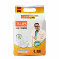 TULIPS Adult Diaper Tape Style - Protection from Urinary Incontinence (Large)