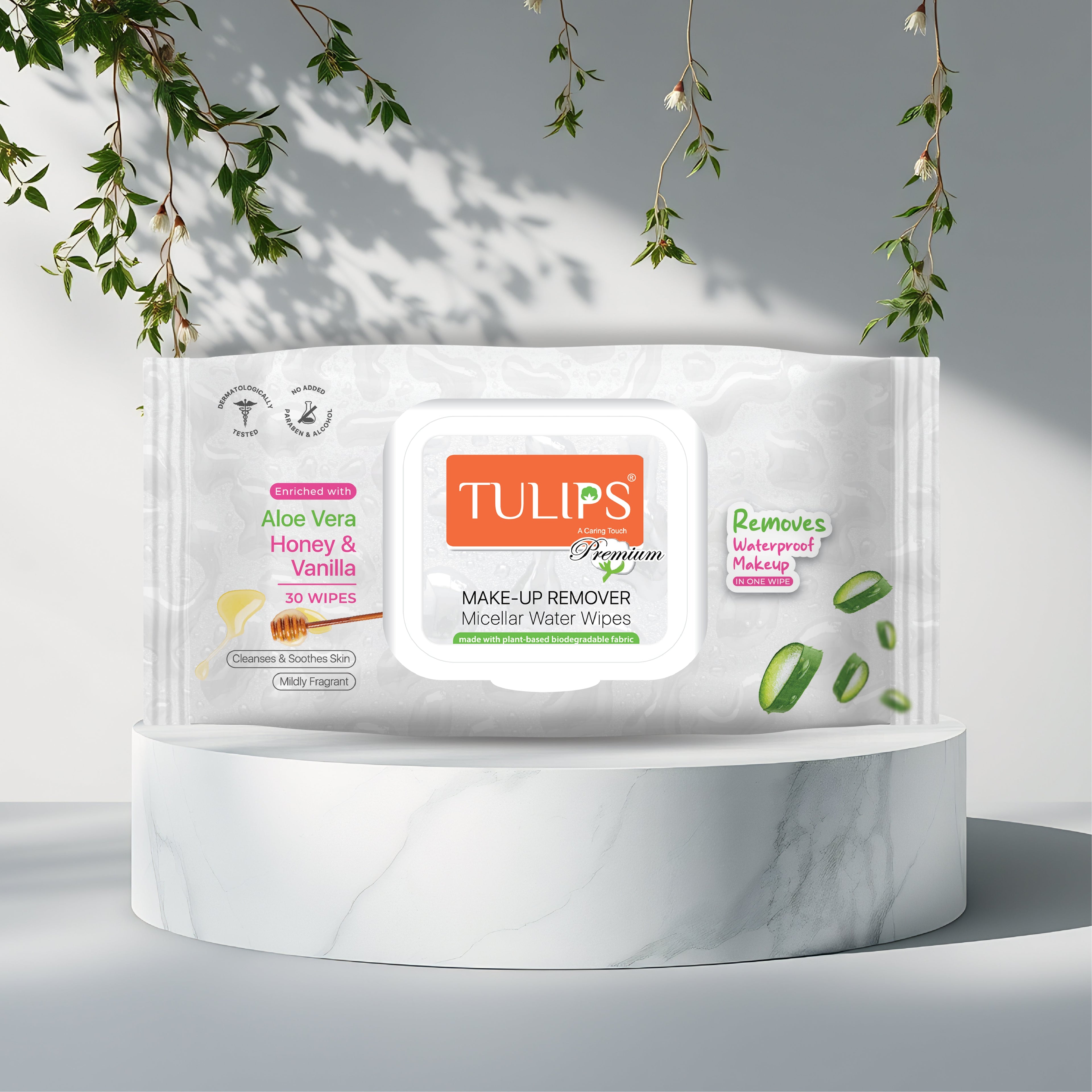 Makeup Remover Micellar Water 30 Wipes