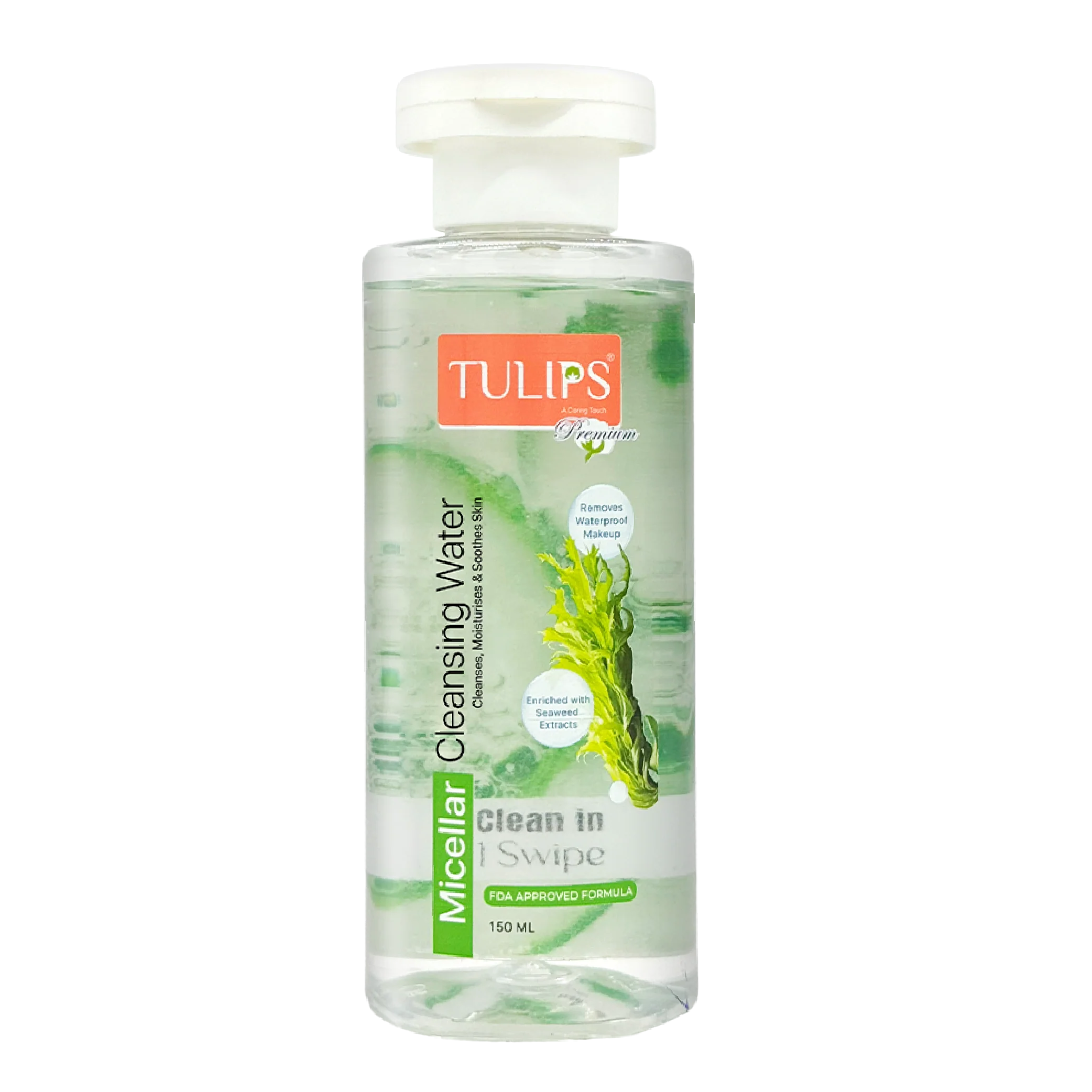 Premium Micellar Cleansing Water Makeup Remover (150ml)