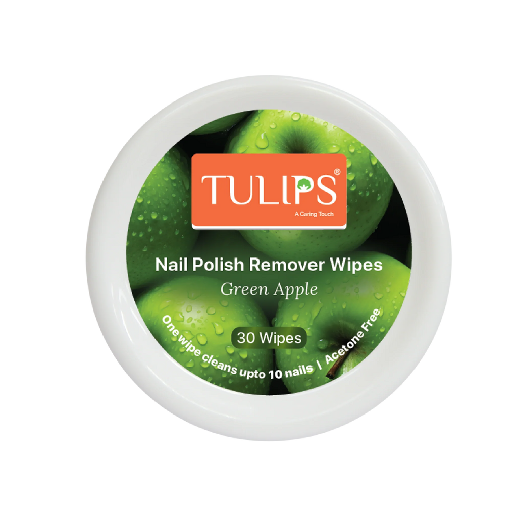 Nail Polish Remover 30 Wipes – Green Apple
