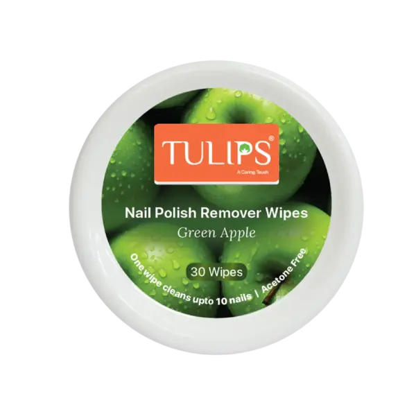 Nail Polish Remover 30 Wipes – Green Apple