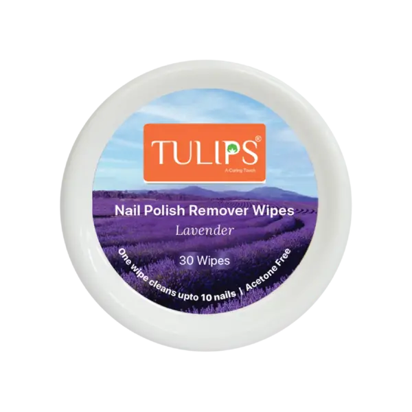 Nail Polish Remover 30 Wipes - Lavender