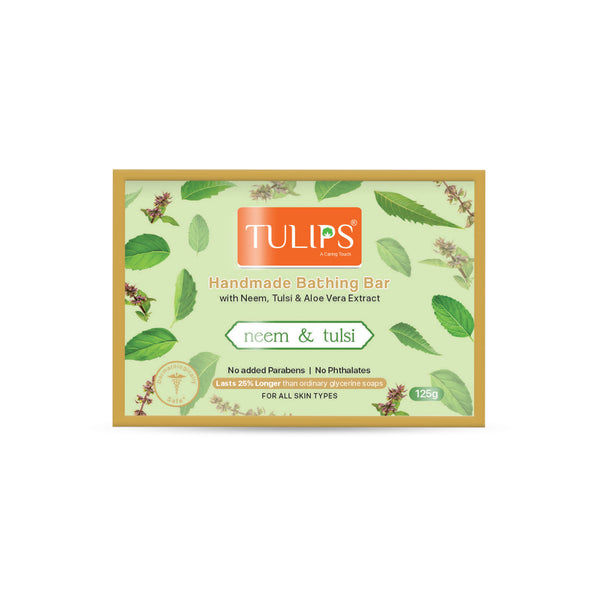 Neem & Tulsi (125 G) - Handmade Bathing Bar