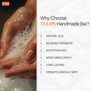 Handmade Bathing Bar - Neem & Tulsi (125 G)