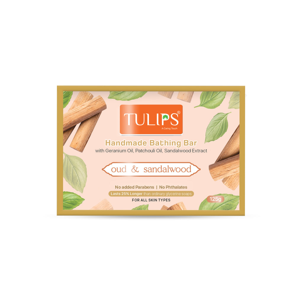 Oud & Sandalwood (125 G) - Handmade Bathing Bar