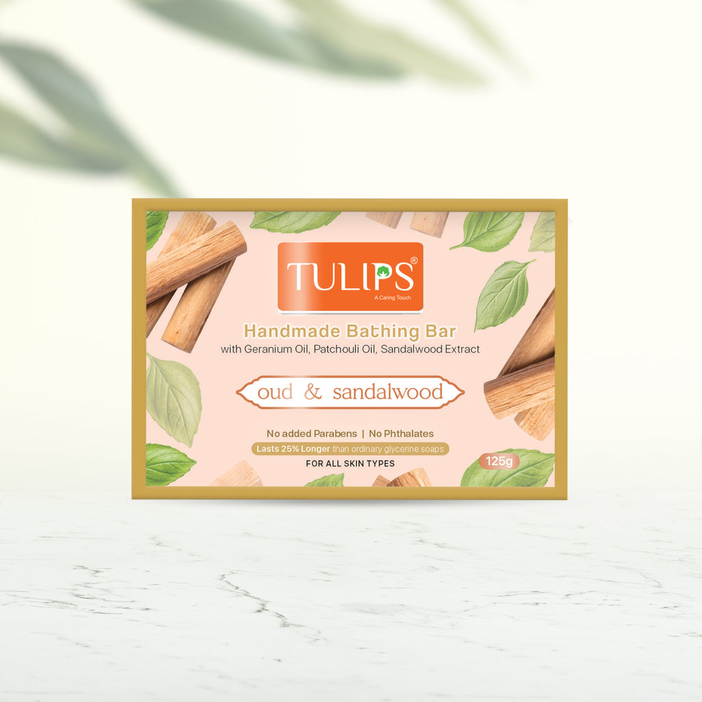 Oud & Sandalwood (125 G) - Handmade Bathing Bar