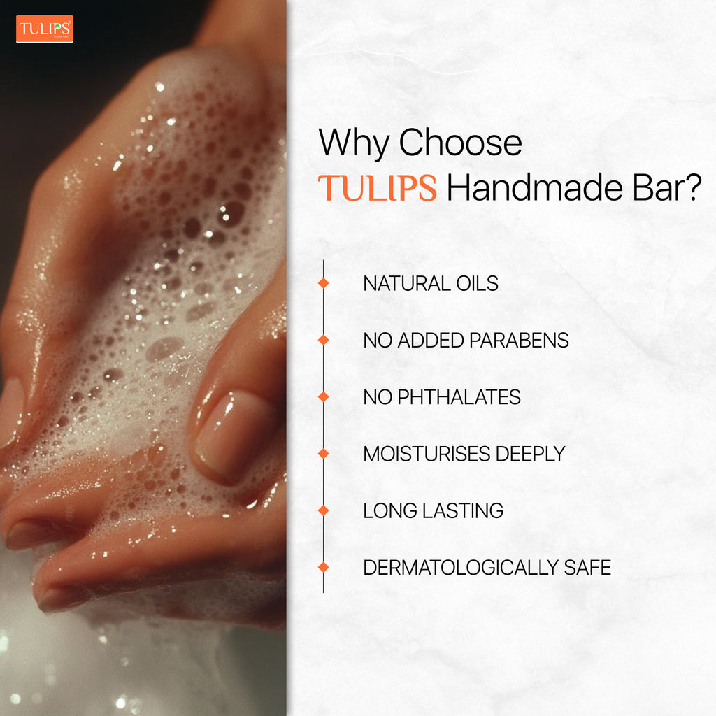 Handmade Bathing Bar - patchouli & macadamia (125g)