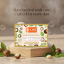 Handmade Bathing Bar - patchouli & macadamia (125g)