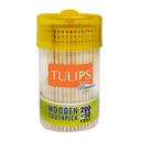 Premium Wooden Toothpicks (250 Sticks in a Jar)