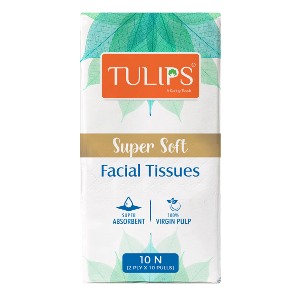 Packettissue Paper Super Soft Pocket Tissue Paper (2 Ply, 10 Pulls) – Tulips Hygiene