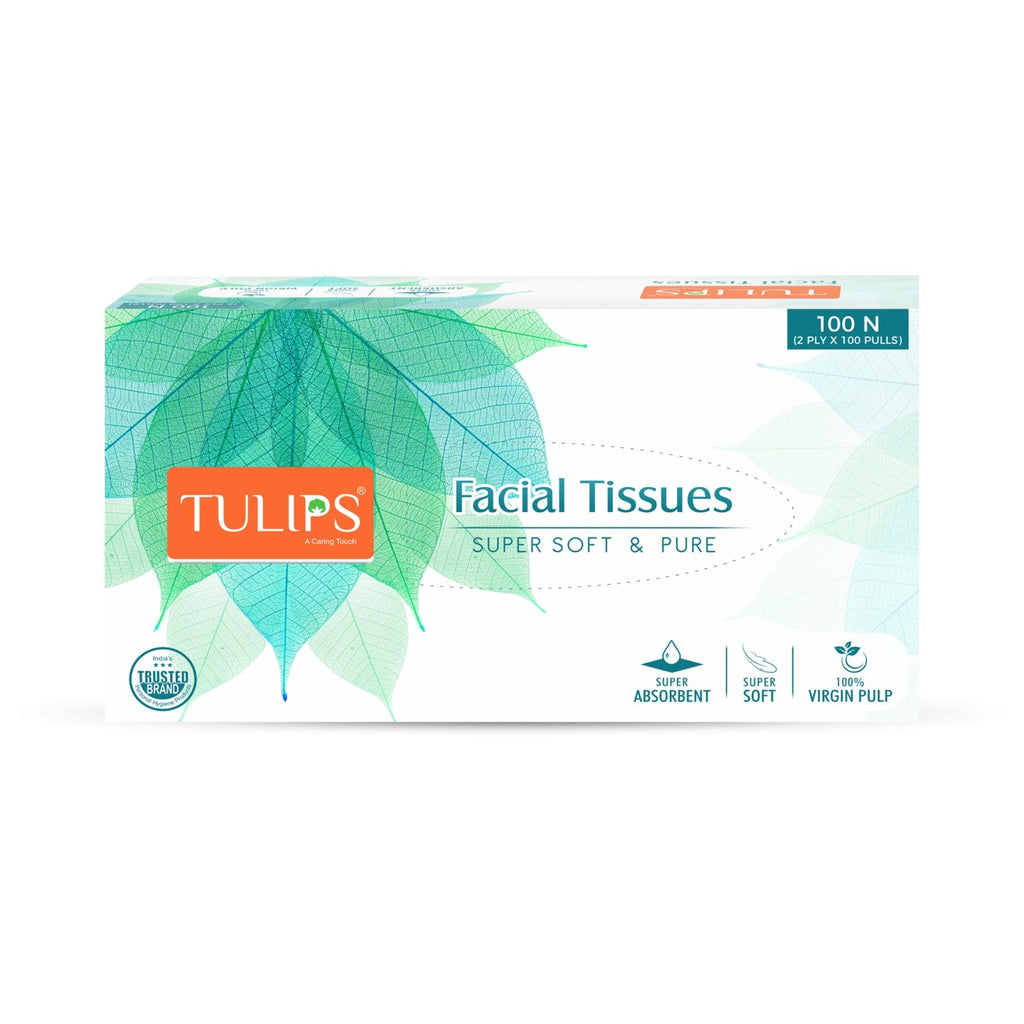 Facial Tissue Paper (2 Ply, 100 Pulls) (Color Variant)