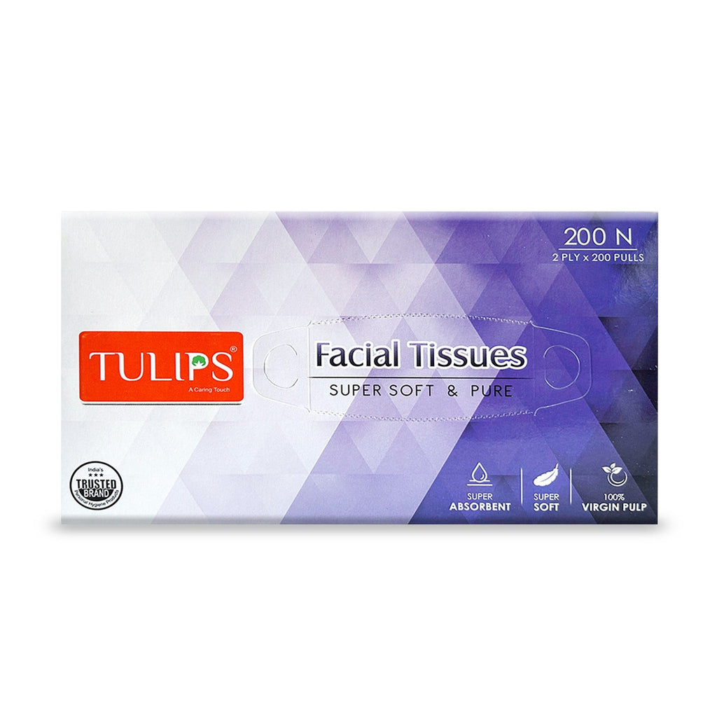 Facial Tissue Paper (2 Ply, 200 Pulls) (Color Variant)
