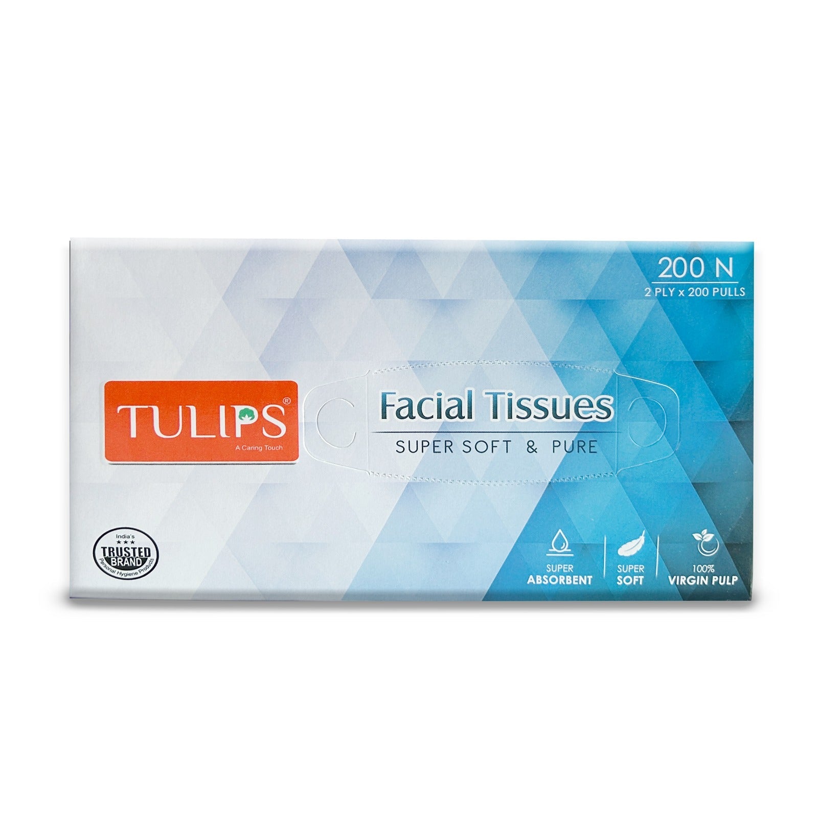 Facial Tissue Paper (2 Ply, 200 Pulls) (Color Variant)