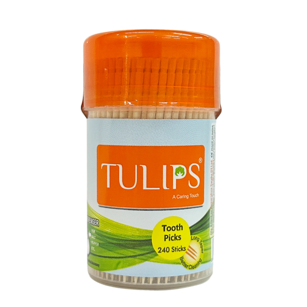 Wooden Toothpicks (240 Sticks in a Jar)