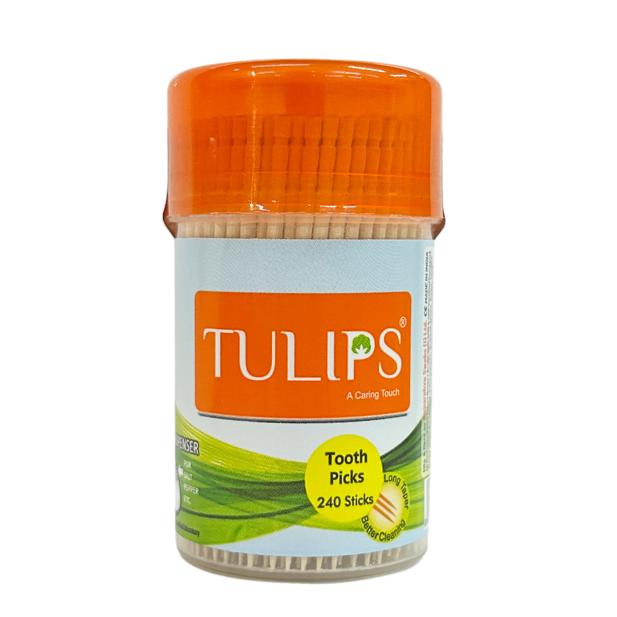 Wooden Toothpicks (240 Sticks in a Jar)