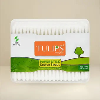 Eco Friendly Cotton Buds/ Swabs (100 Sticks in a Box)