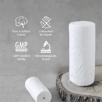 Absorbent Cotton Roll (100 gm in a Ziplock Bag)