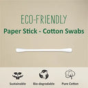 Eco Friendly Cotton Buds/ Swabs (100 Sticks in a Box)