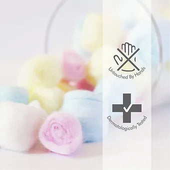 Colour Cotton Balls (120 pcs in a Ziplock Bag)