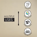 Eco Friendly Cotton Buds/ Swabs (100 Sticks in a Box)