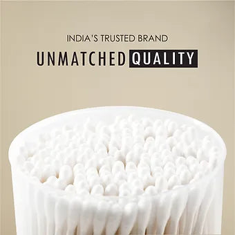 Premium Eco Friendly Cotton Buds/ Swabs (100 Sticks in a Jar)