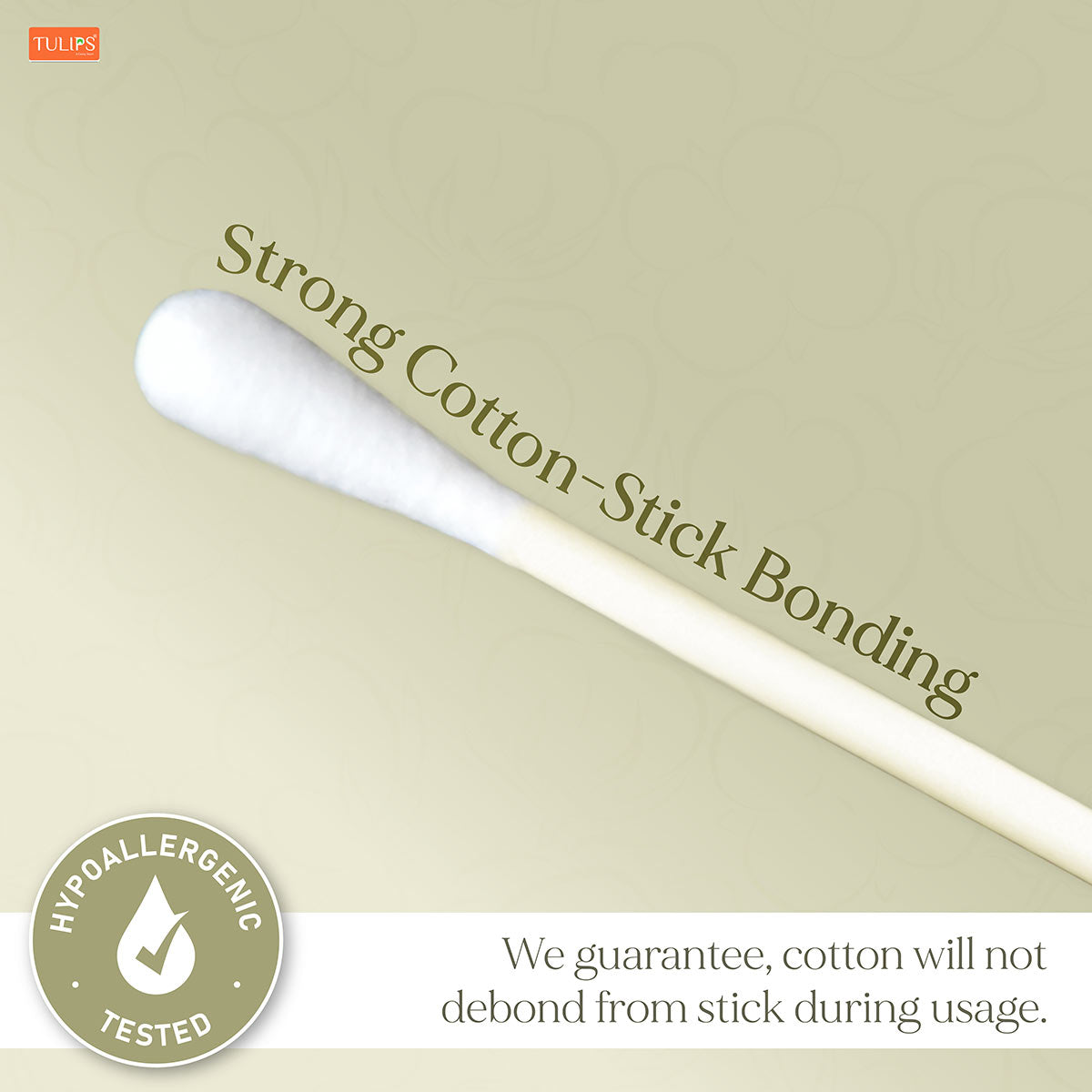 Premium Eco Friendly Cotton Buds/ Swabs (100 Sticks in a Jar) - Hypoallergenic