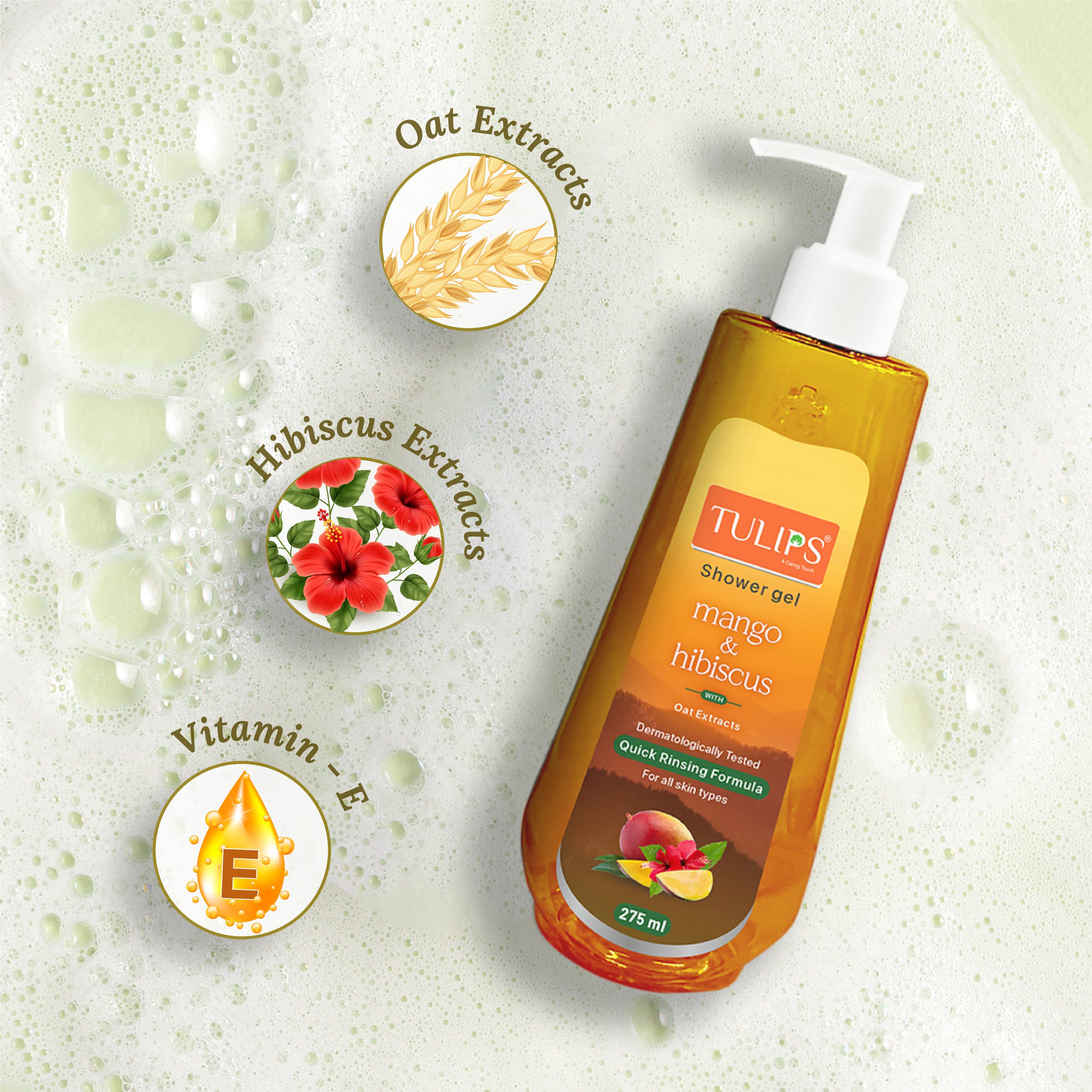 Mango & Hibiscus Shower Gel (275ml)