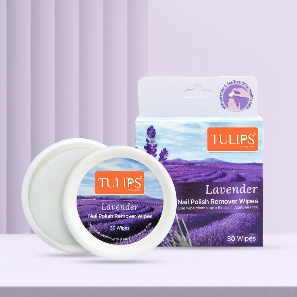 Nail Polish Remover 30 Wipes - Lavender
