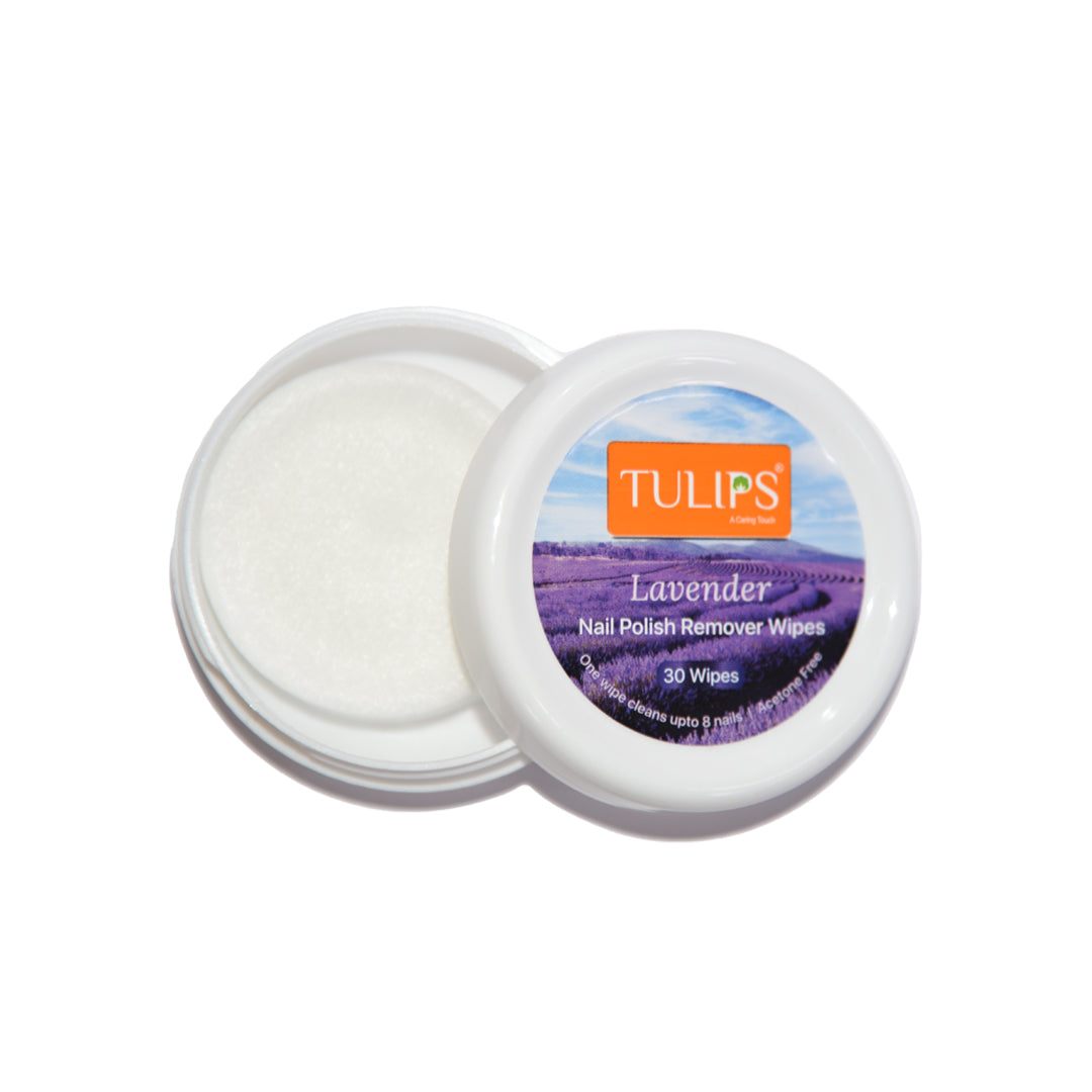Nail Polish Remover 30 Wipes - Lavender