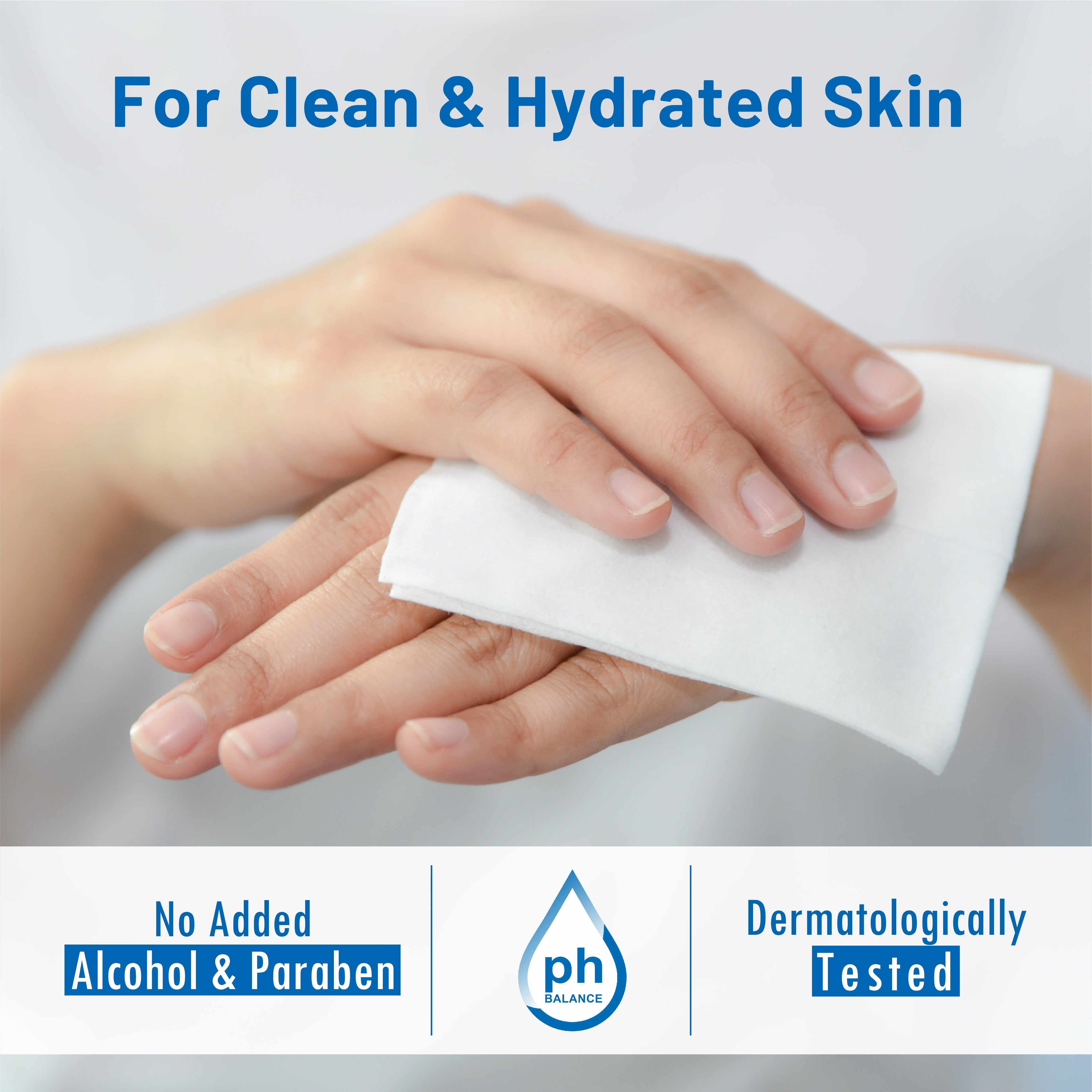 Refreshing Wet Wipes, Valley of Flowers (30 Wipes in a LID Pack)