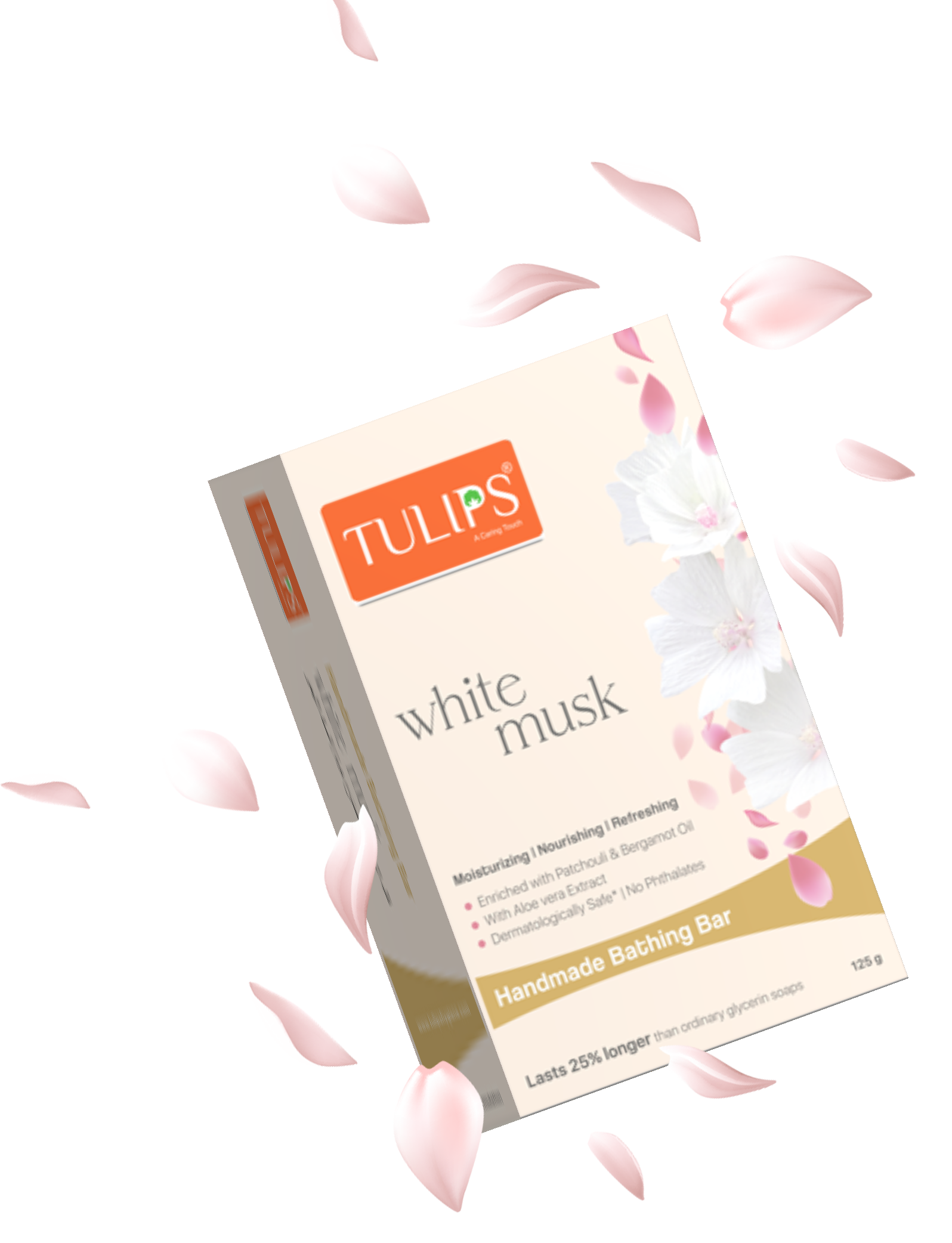 Handmade Bathing Bar – White Musk (125g)